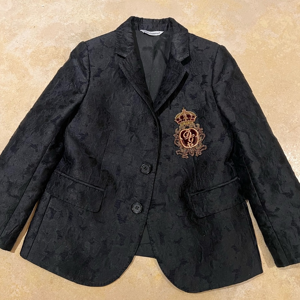 Dolce Gabbana boys blazer jacket size 4T